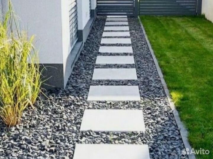 Ланшафтные плиты из бетона. Бетонные работы