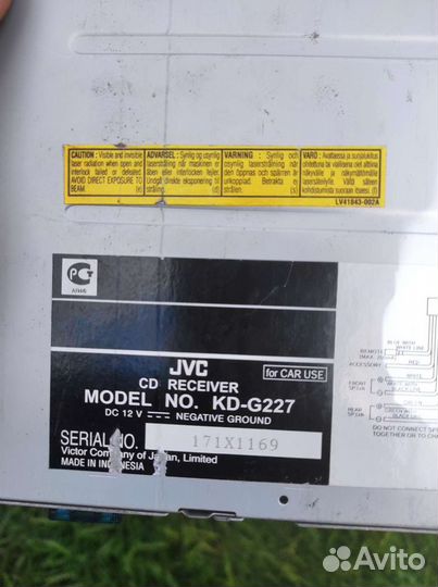 Магнитола jvc