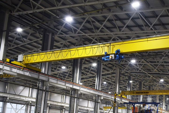 Опорный мостовой кран балка 2т