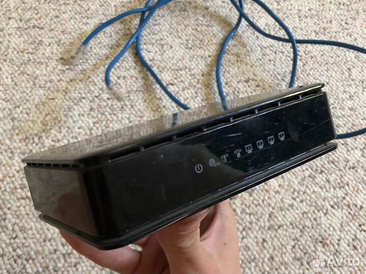 Wi-Fi Роутер Qtech qnity 300 4 порта с проводом