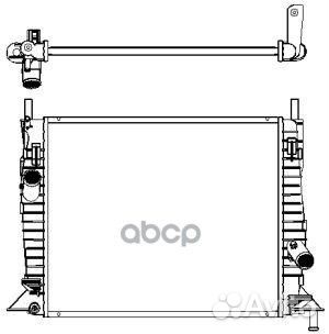 Радиатор ford focus 04-10 31611010 31611010 Sakura