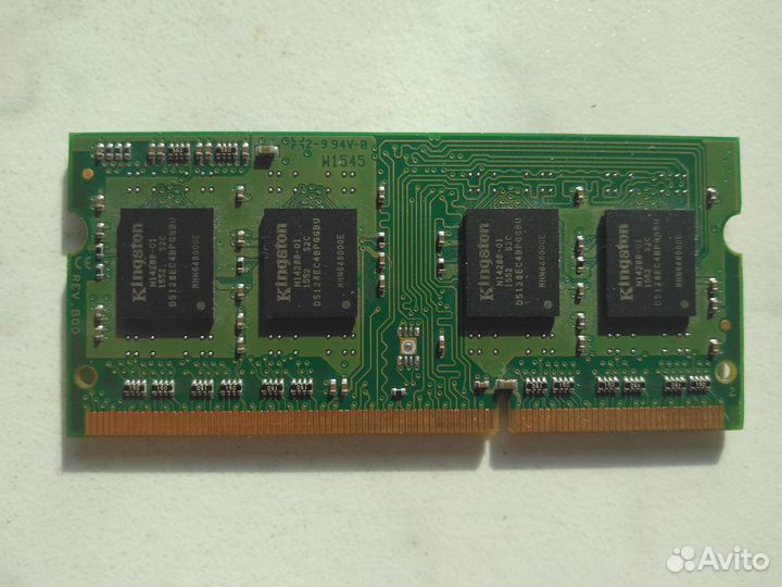 Оперативная память Kingston so-dimm DDR3L