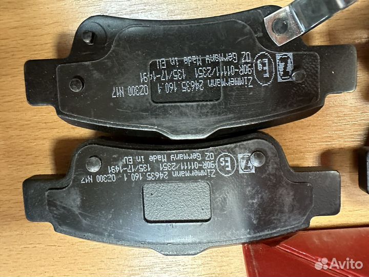 Тормозные колодки Honda CR-V III 2006-2012