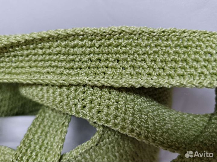 Сумка shopper вязаная