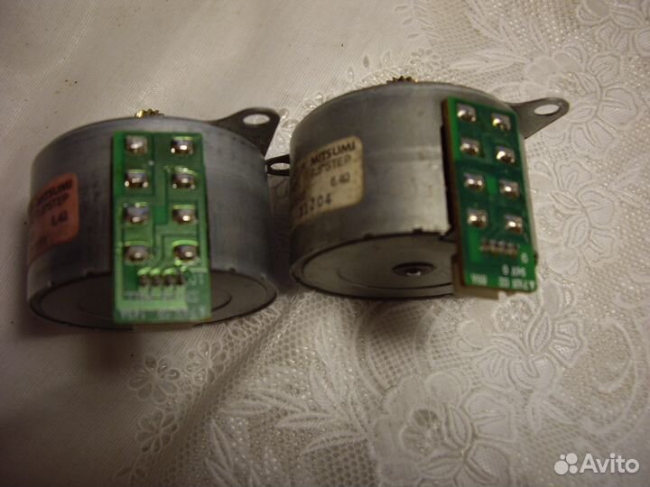 Шаговый двигатель для принтера с редуктором: