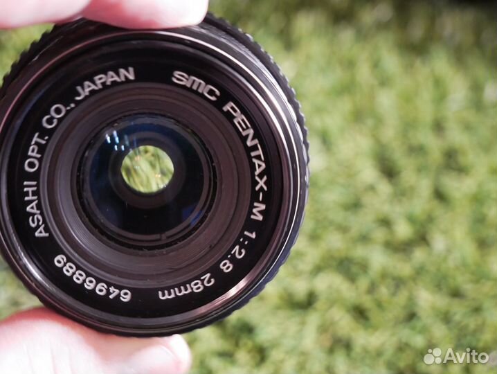 28mm 2,8 pentax M байонет K светлый ширик n6496889