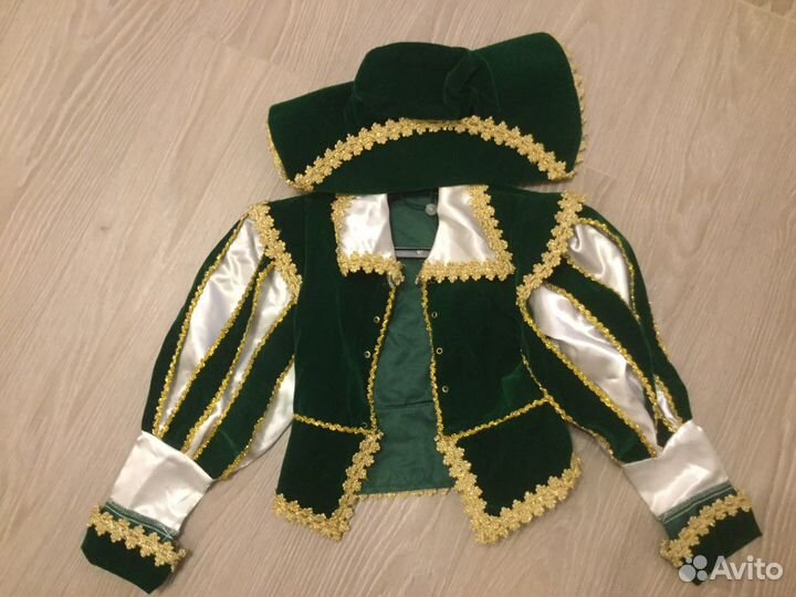 Костюм детский мушкетера с шапкой для вечеринок