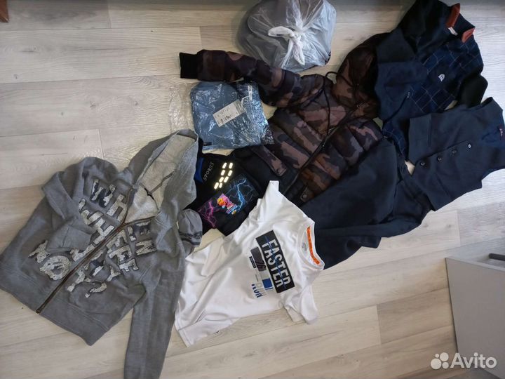 Вещи на мальчика пакетом. Размер 128