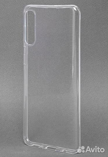 Чехол для Samsung Galaxy A50 (A505) силикон, прозр