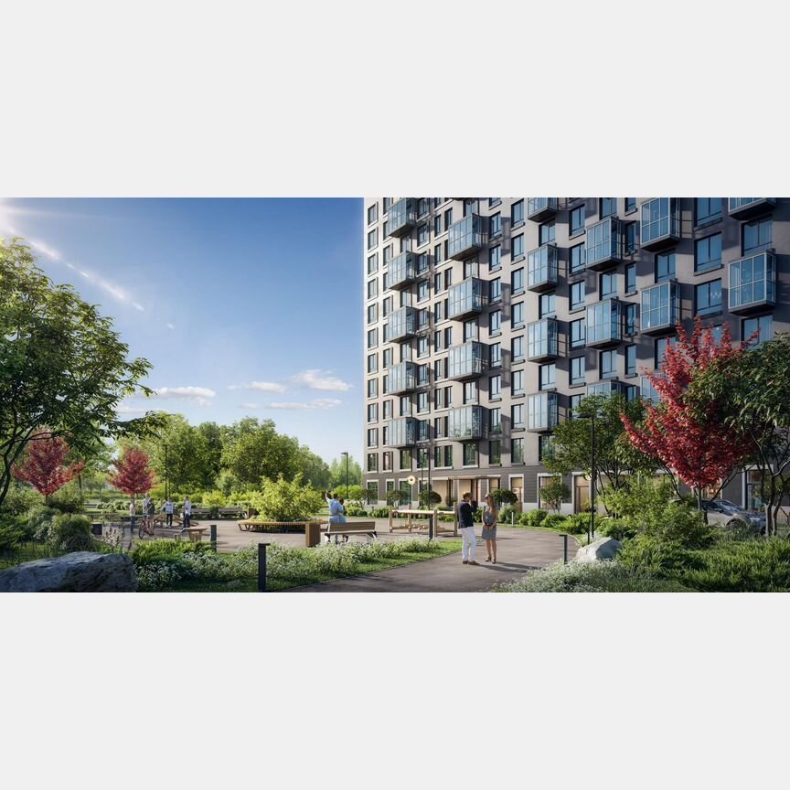 1-к. квартира, 39,6 м², 11/12 эт.