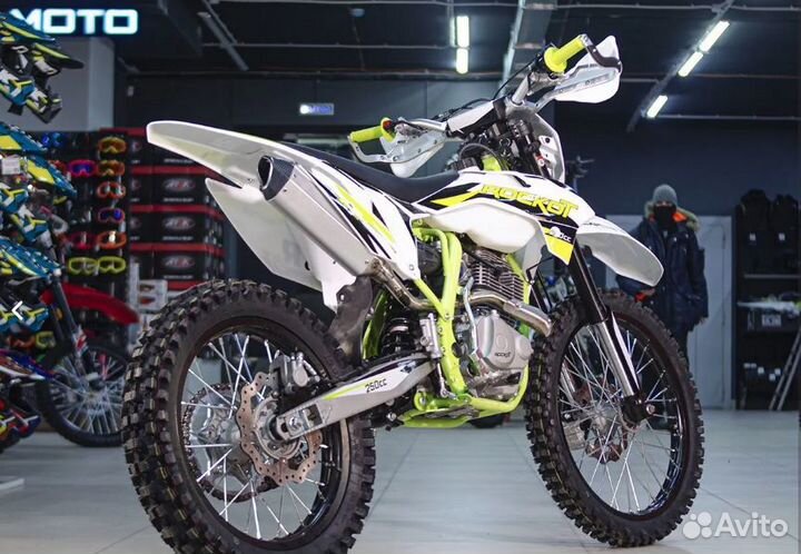 Мотоцикл кроссовый rockot R5F Raptor 250сс