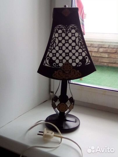 Настольная лампа фонарь винтажный СССР