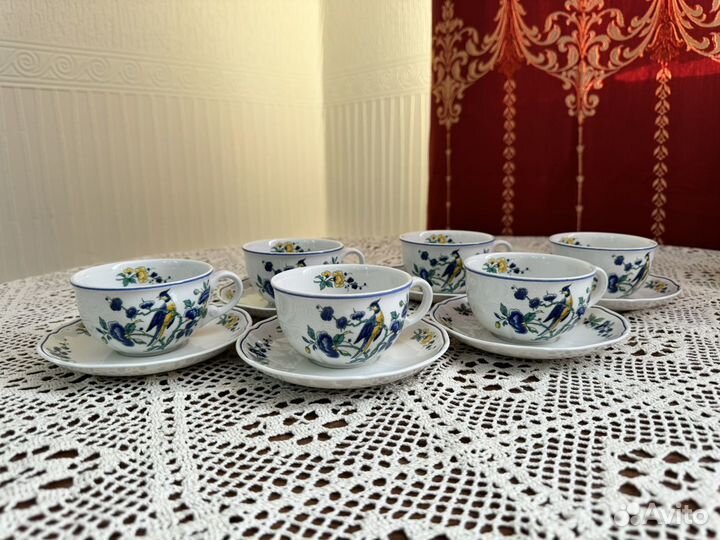 Чайная пара от villeroy boch Phoenix blau