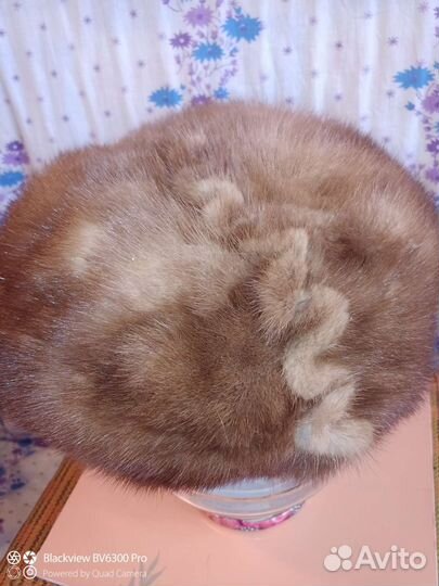 Норковый Берет 54-57