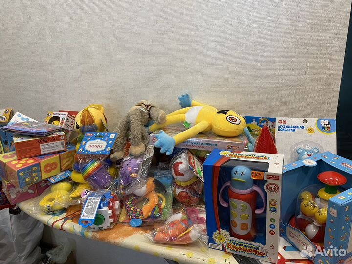 0-12м новые игрушки, погремушки, музык. развивашки