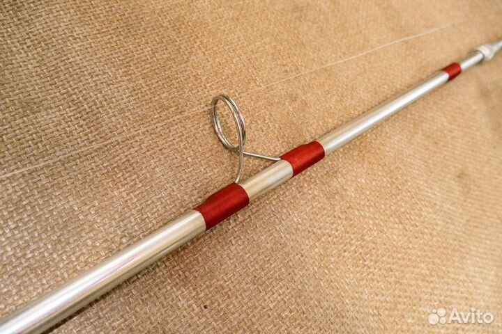 Спиннинг СССР Ленинградский с катушкой Киев 1973г