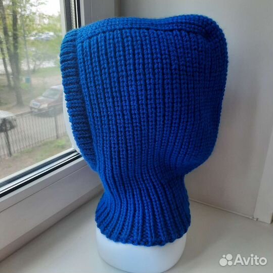 Капюшон (капор ) вязаный, ручная работа