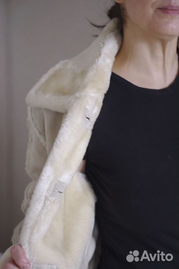 Новая дубленка Soho New-York р.46-48 нат.замша