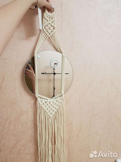 Зеркало Stradivarius макраме
