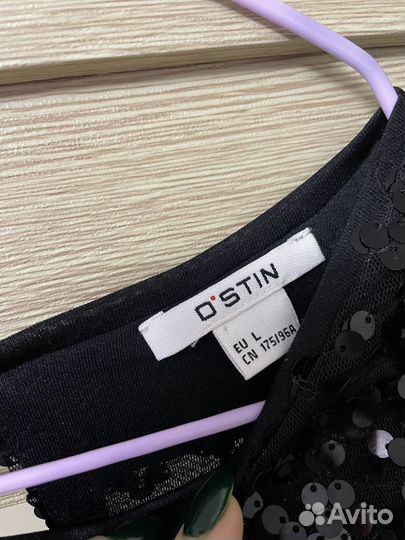 Платье с паетками ostin L
