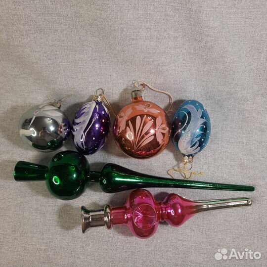 Елочные игрушки СССР