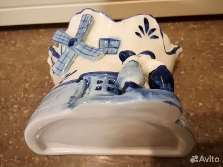 Подсвечник гжель,конфетница ежевика