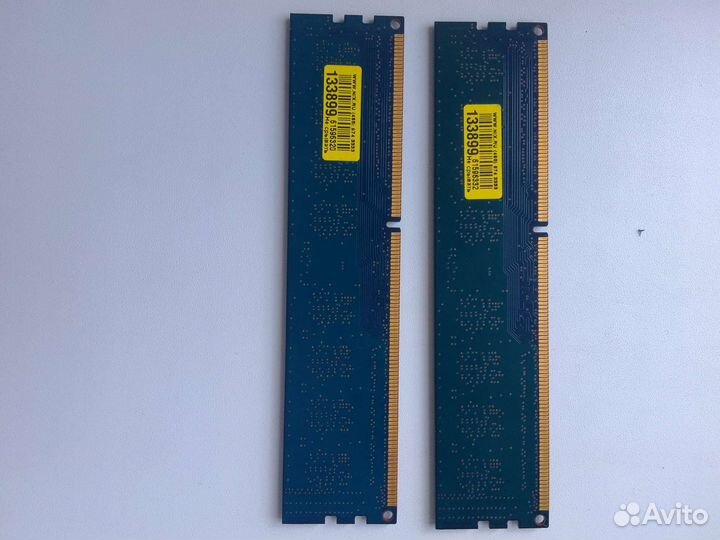 Оперативная память ddr3 4gbx2