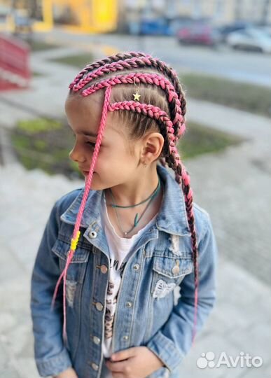 Модель на брейды косы