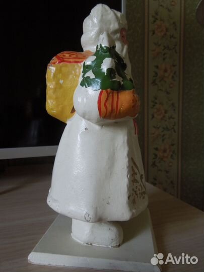 Дед Мороз 1956 г.папье-маше из Каталога