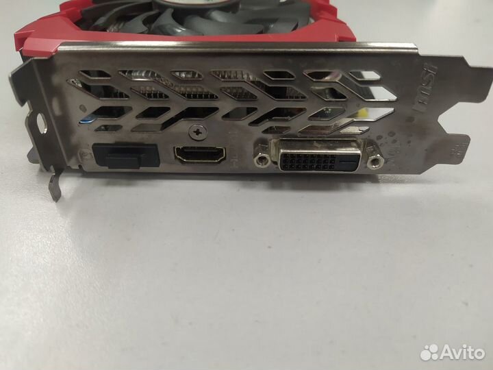 Видеокарта MSI GTX 1050 Ti Gaming X 4Gb