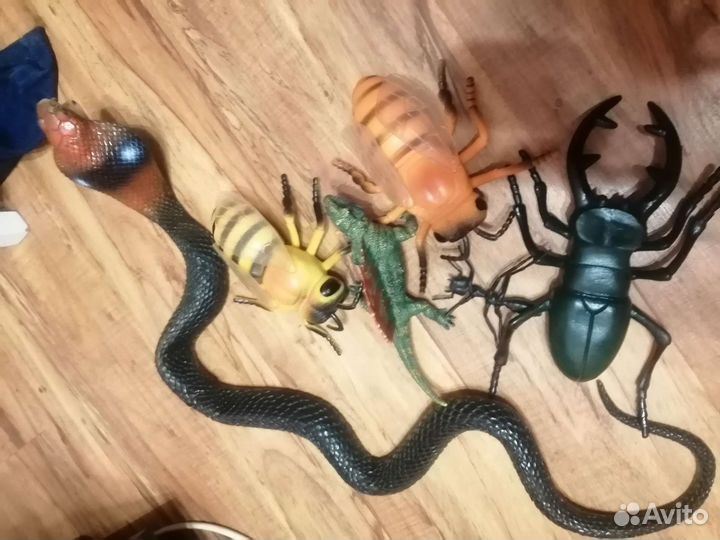 Резиновые игрушки животные