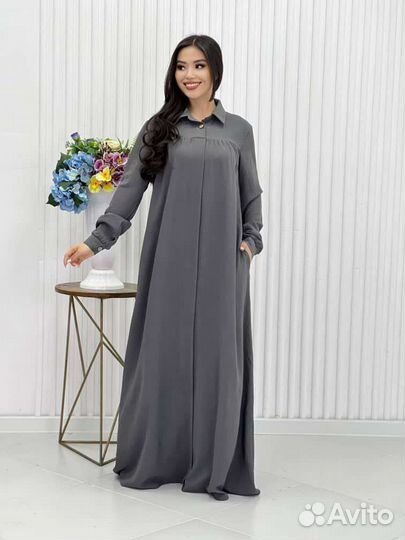 Мусульманская женская одежда. Длинная платья