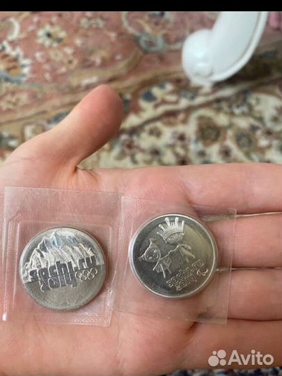 Олимпийские монеты 2014 сочи