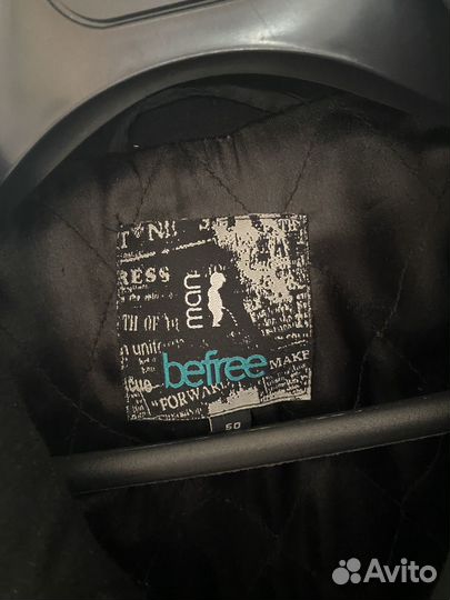 Пальто мужское черное