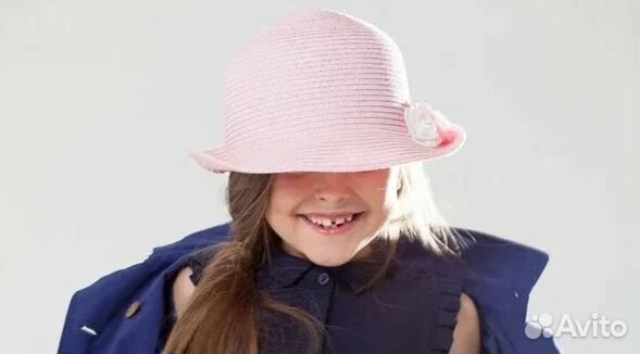 Детская шляпа Choupette с цветами 56