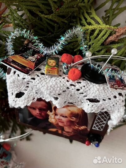 Советский телевизор: елочная игрушка