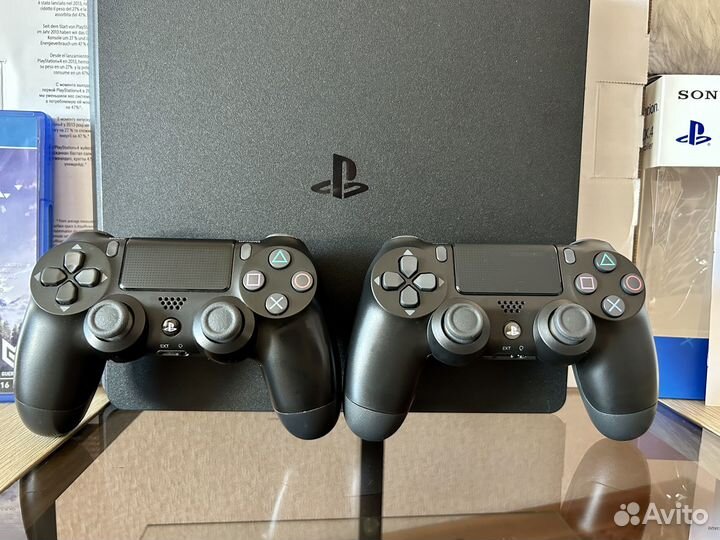 Sony PS4 slim 1 TB (3 ревизия) 45 игр + подписка