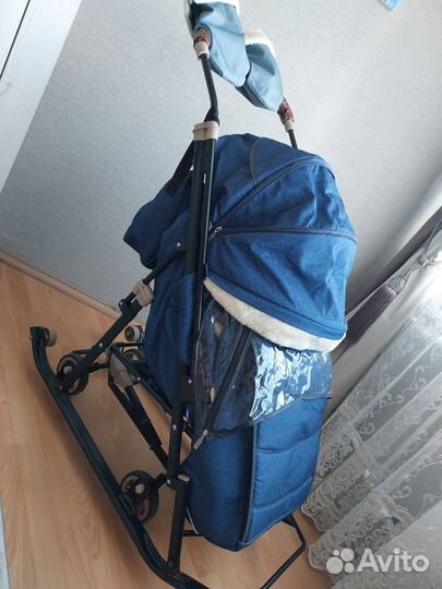 Санки коляска galaxy