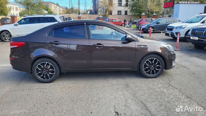 Kia Rio 1.6 МТ, 2015, 189 999 км