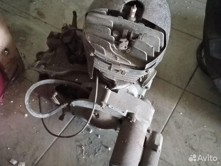 Двигатель мотоколяска