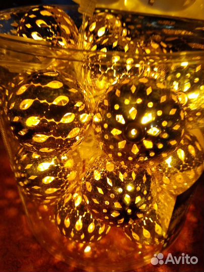 Светильник новый марокканские шары