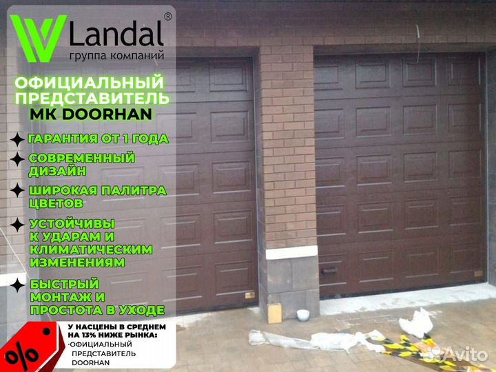 Секционные ворота