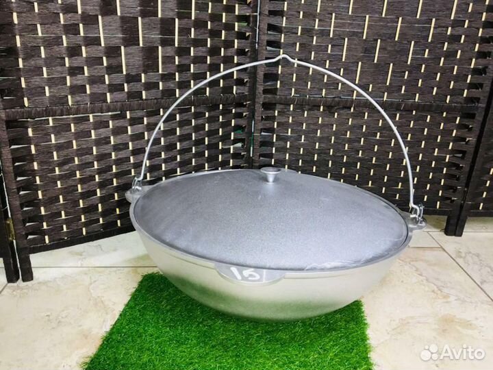 Алюминиевый походный котелок 15л