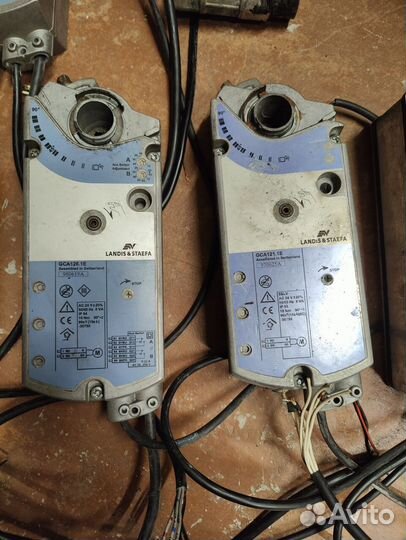 Электрический привод заслонки Siemens и Belimo