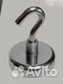 Магнит с крючком E32 (D32-h8-М6)