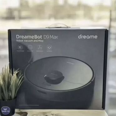 Робот-пылесос Dreame D9 Max EU Black, Новый