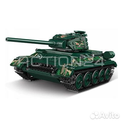 Конструктор Mould King 20015 Средний танк Т-34 с д