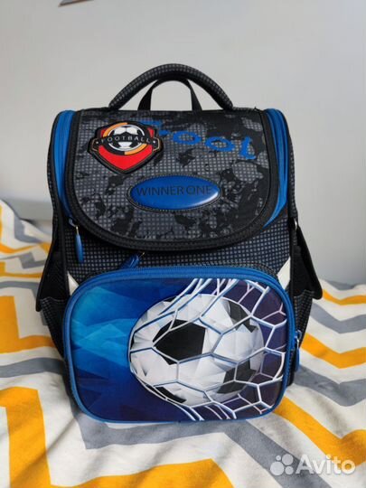 Ранец школьный (футбол мяч) для мальчика