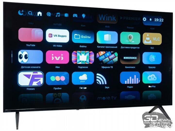Новый Телевизор Sber SDX-50 (127 см), UHD 4K