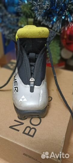 Лыжные ботинки детские fischer